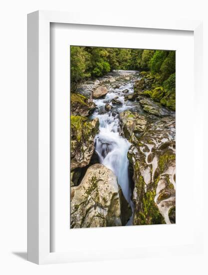 The Chasm, Fiordland National Park, South Island, New Zealand-Russ Bishop-Framed Photographic Print