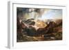 The Chasm of the Colorado-Thomas Moran-Framed Art Print