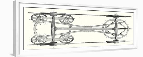 The Chassis of a Flat Wagon with Arnoux's System-null-Framed Giclee Print