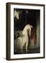 The Chaste Suzanne (Suzanne in the Bath) - Oil on Canvas, 1865-Jean-Jacques Henner-Framed Giclee Print