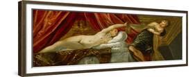 The Chastity of Joseph, Joseph and Potiphar's Wife-Jacopo Robusti Tintoretto-Framed Giclee Print