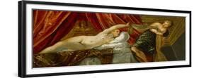 The Chastity of Joseph, Joseph and Potiphar's Wife-Jacopo Robusti Tintoretto-Framed Giclee Print