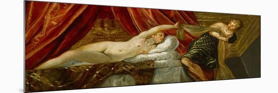 The Chastity of Joseph, Joseph and Potiphar's Wife-Jacopo Robusti Tintoretto-Mounted Giclee Print
