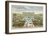 The Chateau and Jardin de Clagny at Versailles-null-Framed Giclee Print