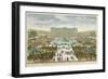 The Chateau and Jardin de Clagny at Versailles-null-Framed Giclee Print