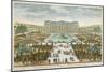 The Chateau and Jardin de Clagny at Versailles-null-Mounted Giclee Print