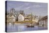 The Chateau at Amboise, on the Loire, 1836-William Callow-Stretched Canvas