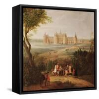 The Chateau de Chambord, 1722-Pierre-Denis Martin-Framed Stretched Canvas