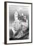 The Chateau De Crussol, Saint-Peray, France, 19th Century-Godard Q des Augustins-Framed Giclee Print