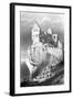 The Chateau De Crussol, Saint-Peray, France, 19th Century-Godard Q des Augustins-Framed Giclee Print