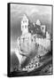 The Chateau De Crussol, Saint-Peray, France, 19th Century-Godard Q des Augustins-Framed Stretched Canvas