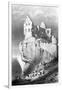 The Chateau De Crussol, Saint-Peray, France, 19th Century-Godard Q des Augustins-Framed Giclee Print