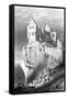 The Chateau De Crussol, Saint-Peray, France, 19th Century-Godard Q des Augustins-Framed Stretched Canvas