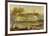 The Chateau De La Roche-Guyon-Hubert Robert-Framed Giclee Print