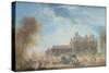 The Chateau De Madrid-Louis-Nicolas de Lespinasse-Stretched Canvas