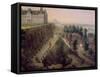 The Chateau de Meudon-Charles Leopold Grevenbroeck-Framed Stretched Canvas