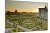 The Chateau De Villandry and its Gardens at Sunset-Julian Elliott-Mounted Photographic Print