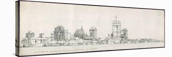 The Chateau De Vincennes-Noel Gasselin-Stretched Canvas