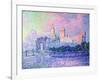 The Chateau des Papes, Avignon, 1900-Paul Signac-Framed Giclee Print