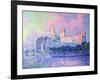 The Chateau des Papes, Avignon, 1900-Paul Signac-Framed Giclee Print