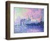 The Chateau des Papes, Avignon, 1900-Paul Signac-Framed Giclee Print