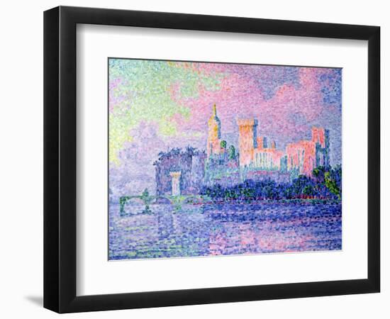 The Chateau des Papes, Avignon, 1900-Paul Signac-Framed Giclee Print