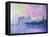 The Chateau des Papes, Avignon, 1900-Paul Signac-Framed Stretched Canvas