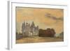 The Chateau Des Rochers Near Vitre, 1831-1832-Pierre Etienne Theodore Rousseau-Framed Giclee Print