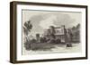The Chateau Eleanora Louisa, the Seat of the Right Honourable Lord Brougham, at Cannes-null-Framed Giclee Print
