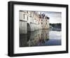 The Chateau of Chenonceau Reflecting in the Waters of the River Cher, UNESCO World Heritage Site, I-Julian Elliott-Framed Photographic Print