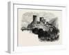 The Chateau of Foix, the Pyrenees, France, 19th Century-null-Framed Giclee Print