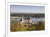 The Chateau of Montsoreau and the River Loire, Maine-Et-Loire, France, Europe-Julian Elliott-Framed Photographic Print