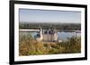 The Chateau of Montsoreau and the River Loire, Maine-Et-Loire, France, Europe-Julian Elliott-Framed Photographic Print