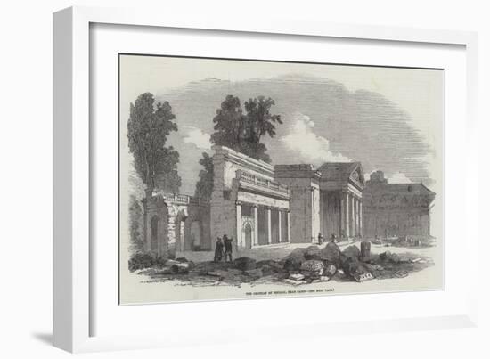 The Chateau of Neuilly, Near Paris-null-Framed Giclee Print