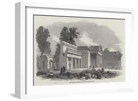 The Chateau of Neuilly, Near Paris-null-Framed Giclee Print