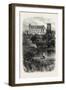 The Chateau of Pau, the Pyrenees, France, 19th Century-null-Framed Giclee Print