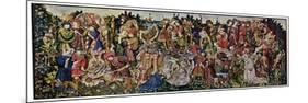 The Chatsworth Hunting Tapestries, First of the Series, 1930-WG Thomas-Mounted Giclee Print