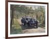 The Chauffeur of a Renault 40CV Torpedo Sport-null-Framed Photographic Print