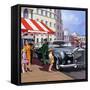The Chauffeur-null-Framed Stretched Canvas
