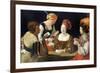 The Cheat with the Ace of Diamonds, C. 1635-Georges de La Tour-Framed Giclee Print