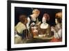 The Cheat with the Ace of Diamonds, C. 1635-Georges de La Tour-Framed Giclee Print