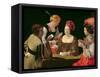 The Cheat with the Ace of Diamonds, circa 1635-40-Georges de La Tour-Framed Stretched Canvas