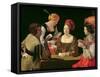 The Cheat with the Ace of Diamonds, circa 1635-40-Georges de La Tour-Framed Stretched Canvas