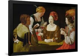 The Cheat-Georges de La Tour-Framed Giclee Print