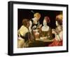 The Cheater with the Ace of Diamonds-Georges de La Tour-Framed Giclee Print