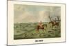 The Check-Henry Thomas Alken-Mounted Art Print