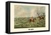 The Check-Henry Thomas Alken-Framed Stretched Canvas