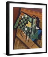 The Checkerboard-Juan Gris-Framed Collectable Print