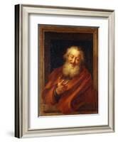 The Cheerful Democritus, 1746-Antoine Coypel-Framed Giclee Print