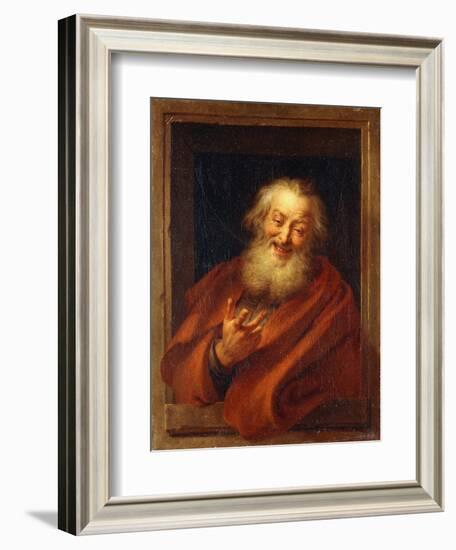 The Cheerful Democritus, 1746-Antoine Coypel-Framed Giclee Print